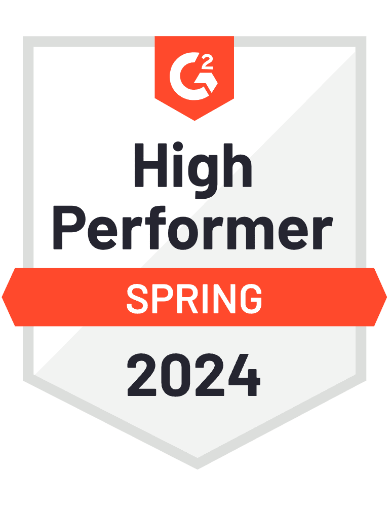 Peer code review - Axolo awarded High Performer Small Business Spring 2024