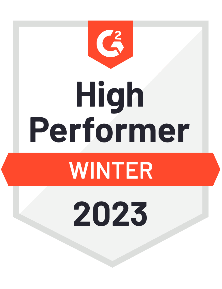 Peer code review - Axolo awarded High Performer Fall 2022
