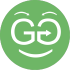Merge when green logo