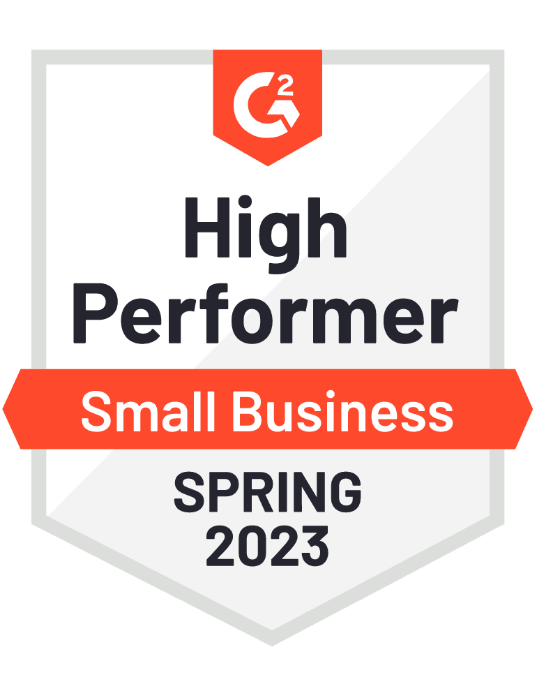 Peer code review - Axolo awarded High Performer Small Business Spring 2023