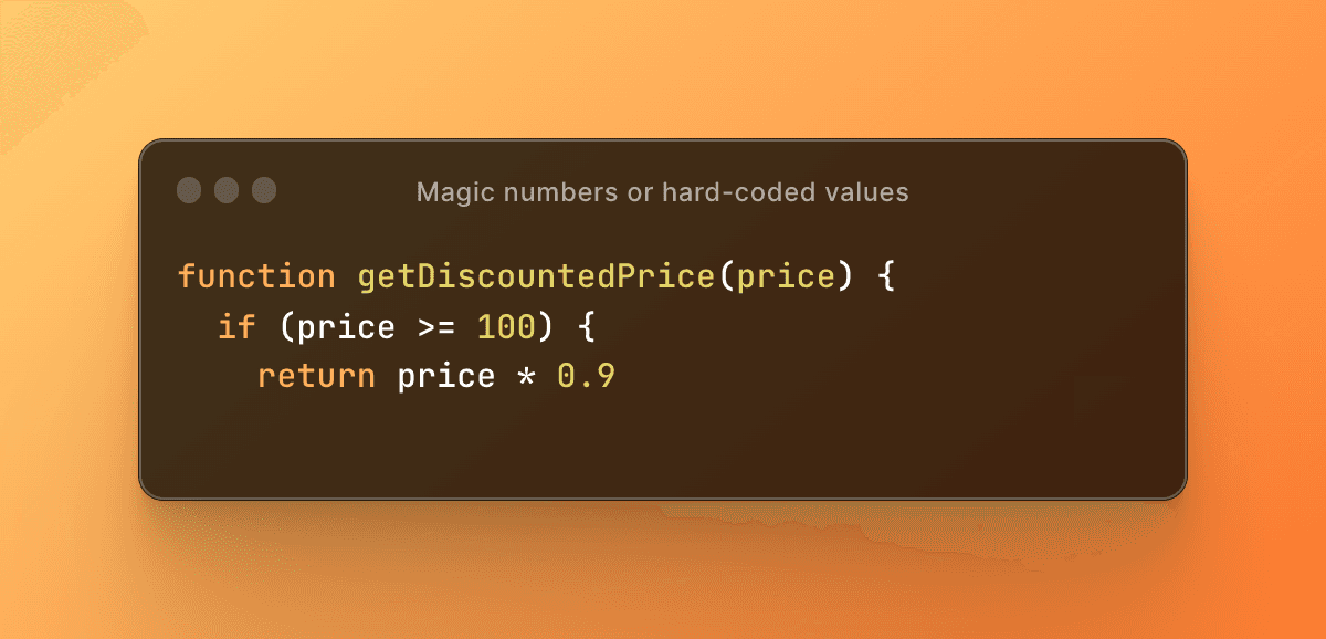 Magic-numbers-or-hard-coded-values-example