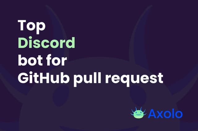 Top 4 Discord GitHub bot for pull requests