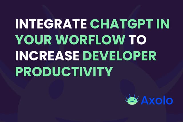 8 façons d'intégrer ChatGPT dans votre flux de travail pour augmenter la productivité des développeurs