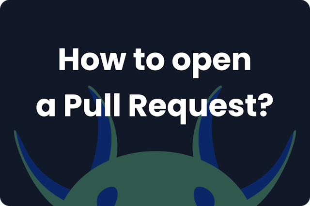How to open a pull request