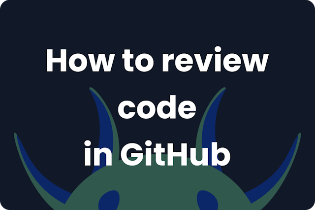 How to review code in GitHub