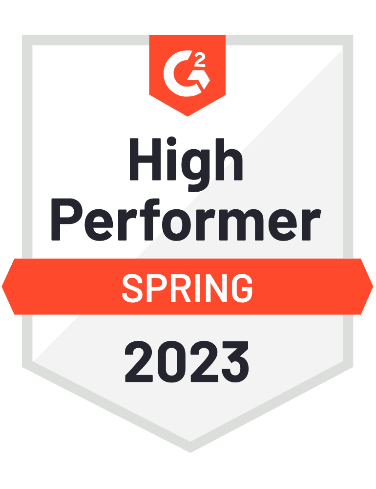 Peer code review - Axolo awarded High Performer Spring 2023