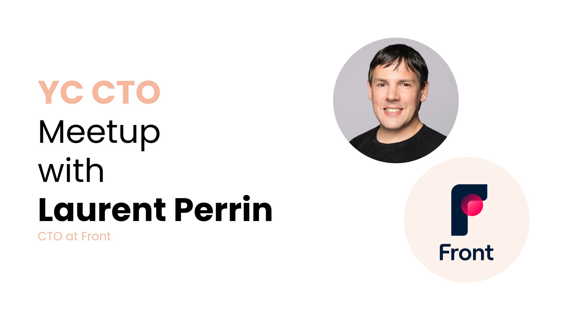 Laurent Perrin, CTO @ Front.com